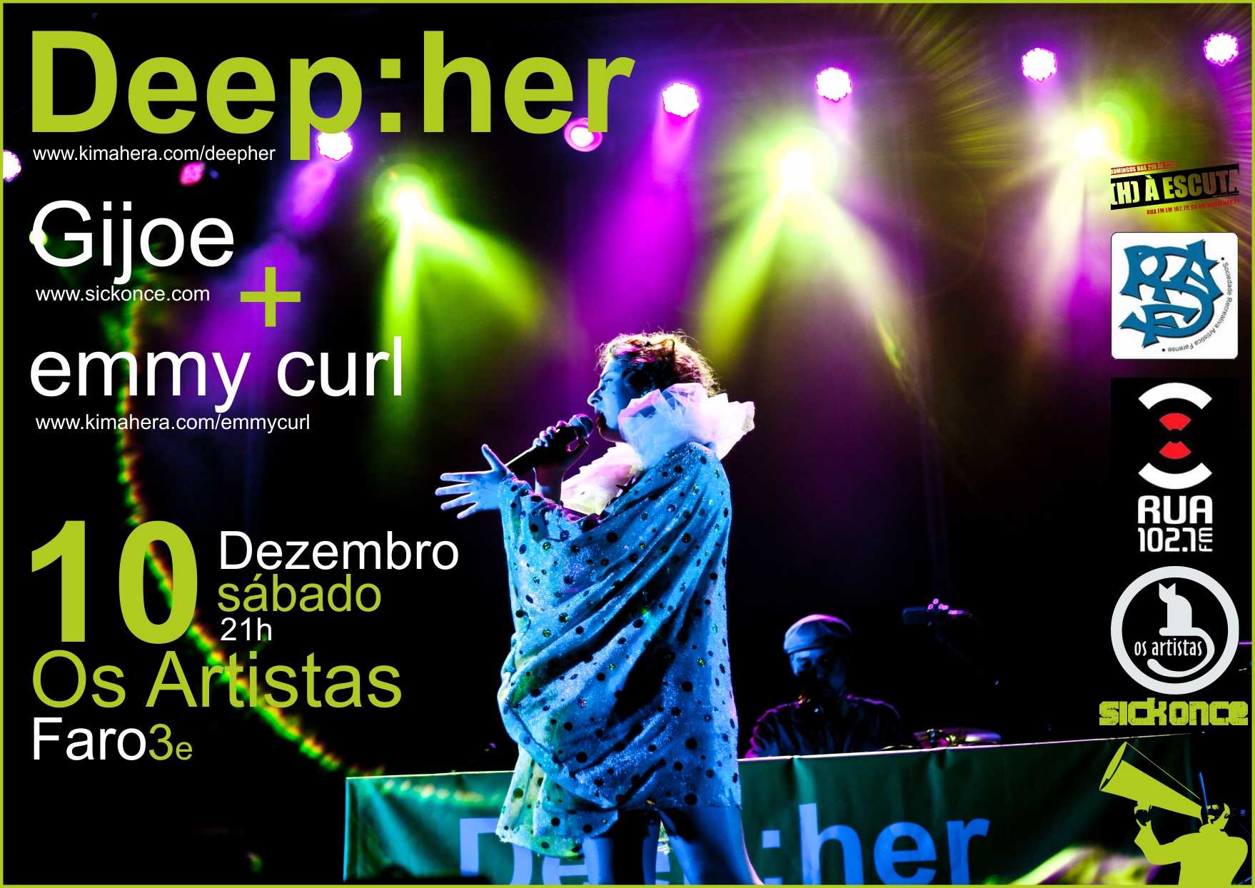 Deep:her @ Os Artistas