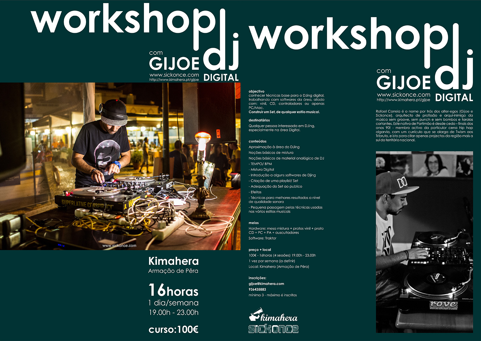 Workshop DJ Digital com Gijoe