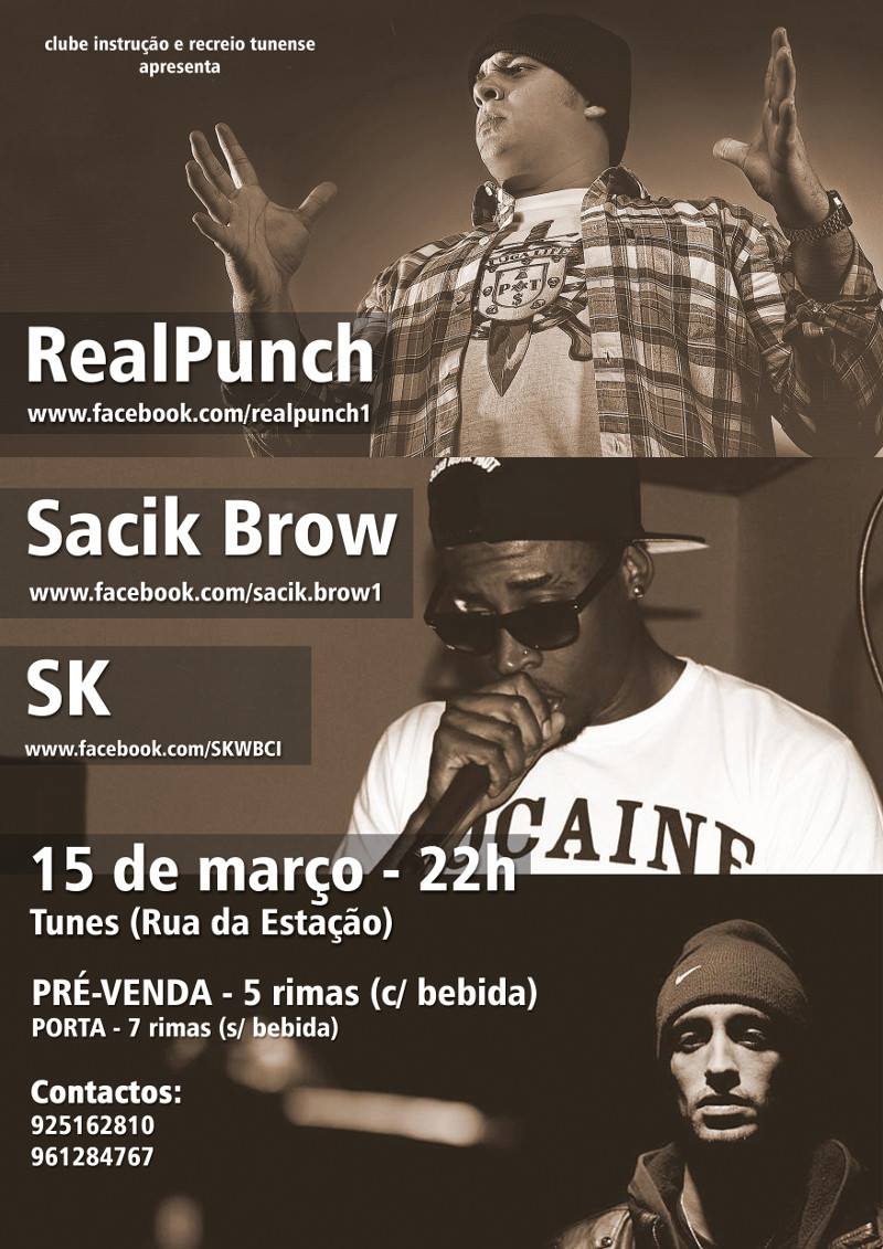 SK x SACIK BROW x REALPUNCH @ Clube Tunense