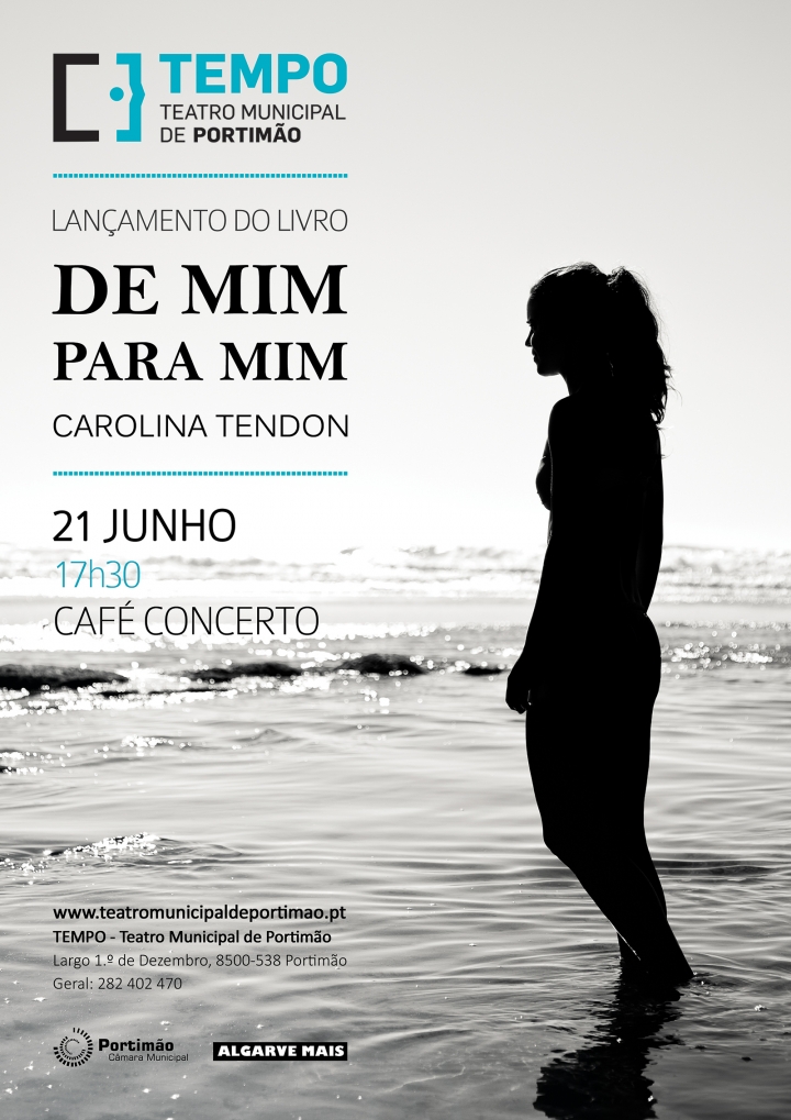 Lançamento do livro: DE MIM PARA MIM - Carolina Tendon