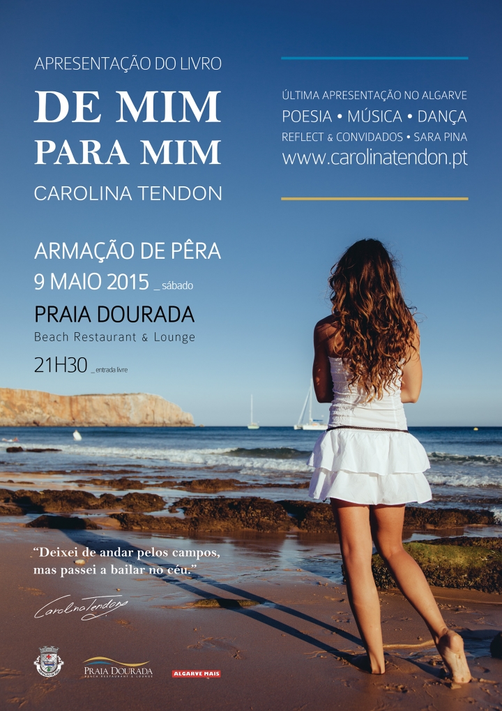 Apresentação do livro DE MIM PARA MIM de Carolina Tendon @ Armação de Pêra