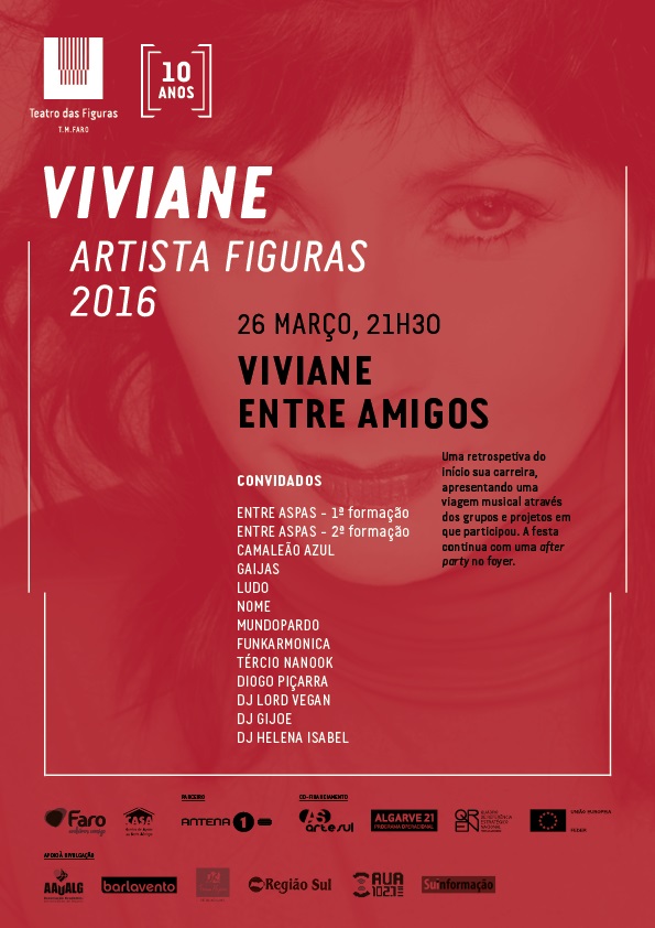 Viviane Entre Amigos @ Teatro das Figuras (Faro)