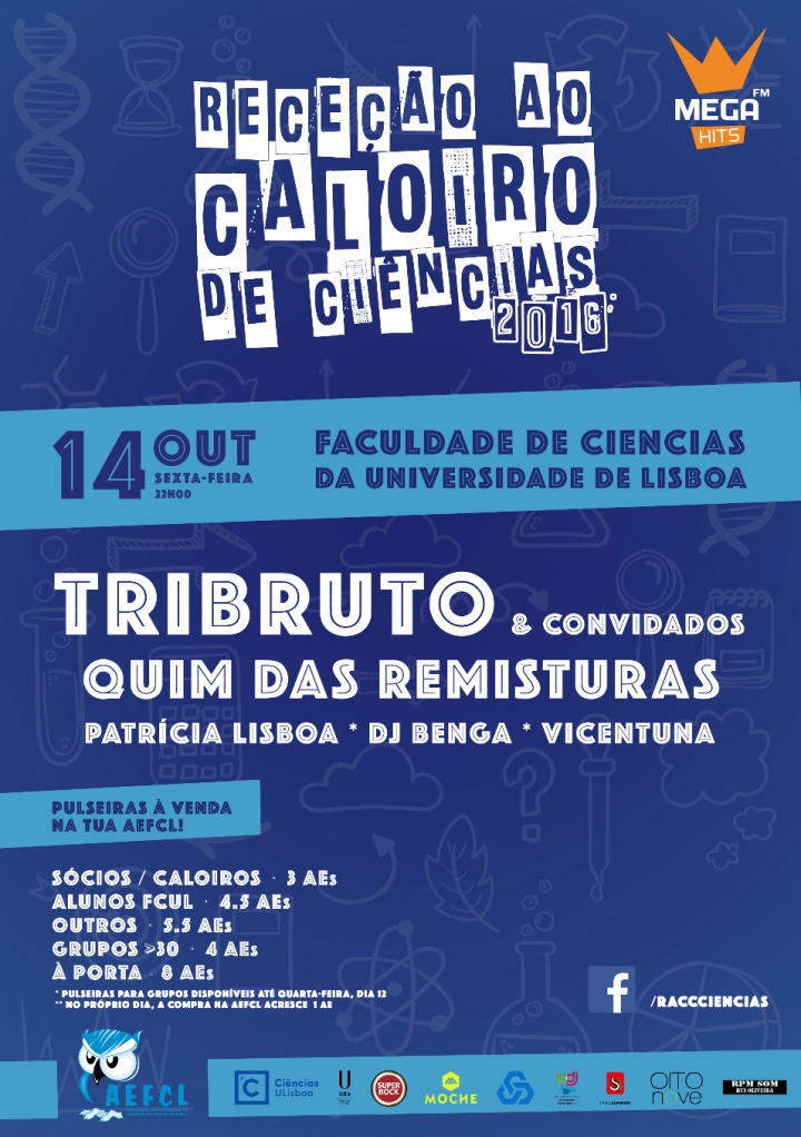 TRIBRUTO @ Receção ao Caloiro de Ciências