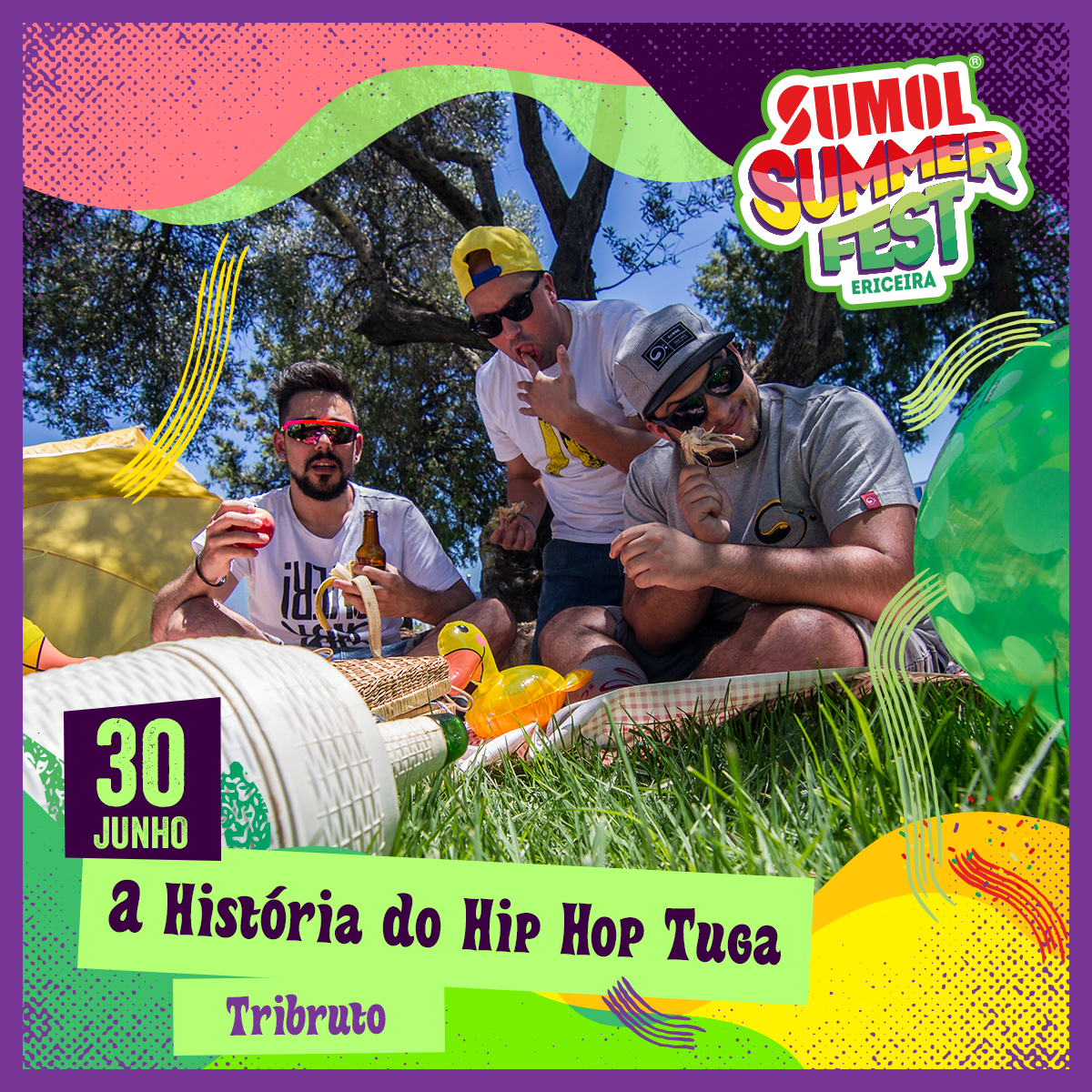 TRIBRUTO @ A História do Hip Hop Tuga no Sumol Summer Fest