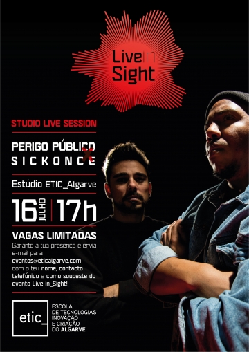 Perigo Público x Sickonce @ Estúdio ETIC_Algarve