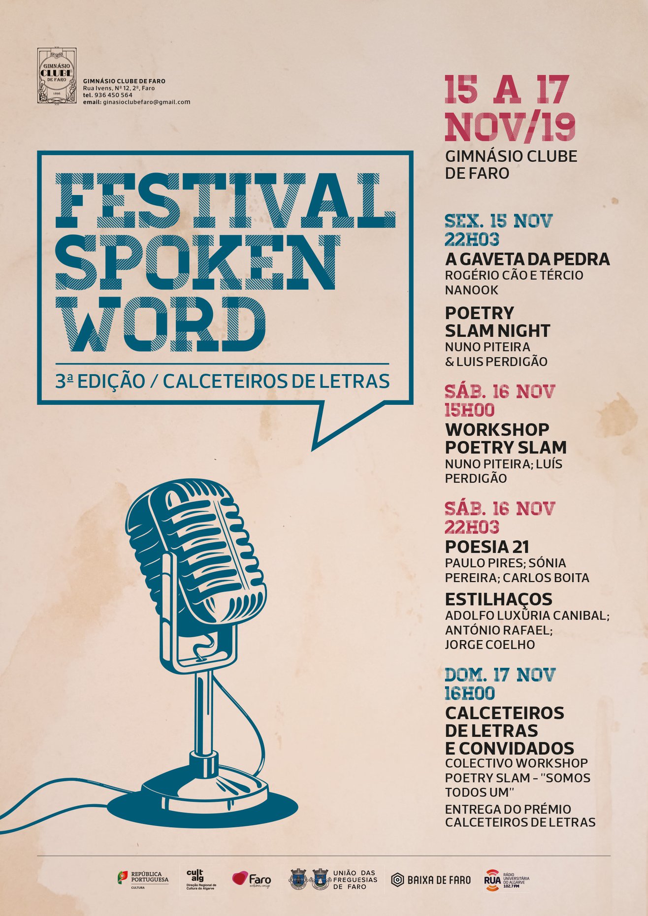 Reflect e Napoleão Mira @ Festival Spoken Word - Calceteiros de Letras